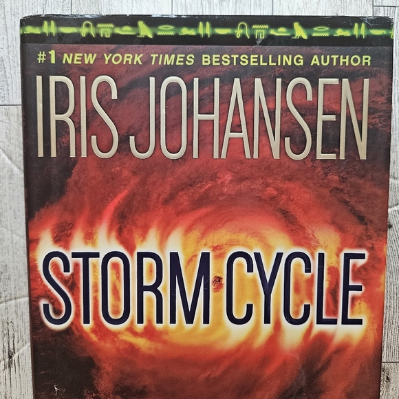 Storm Cycle Hardcover Book Iris Johansen Roy Johansen A Novel 🌙 - Picture 3 of 6